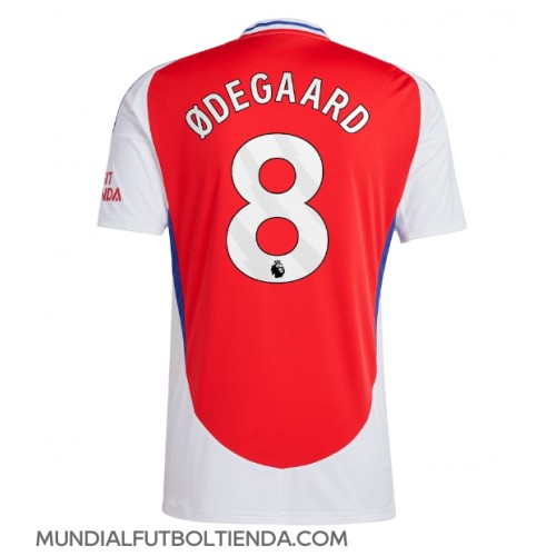 Camiseta Arsenal Martin Odegaard #8 Primera Equipación Replica 2024-25 mangas cortas